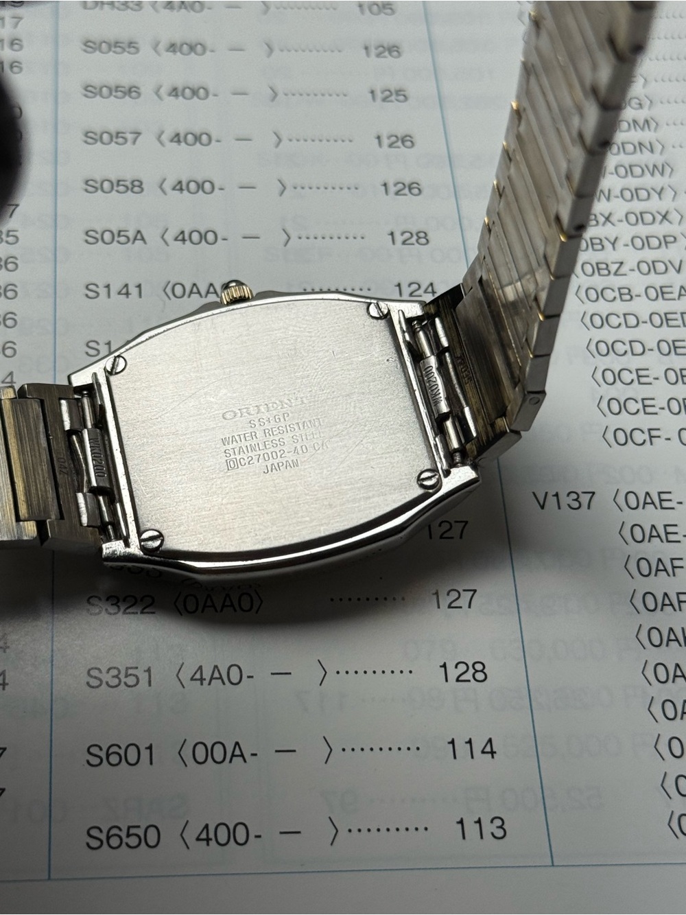 Rare Vintage 1980s Orient Chandor C27002-40 Men’s Watch - Very Good Condition - Picture 5 of 5